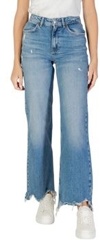 Rovné džínsy Only  ONLJUICY HW WIDE DES MB DNM JEANS DOT 15340855