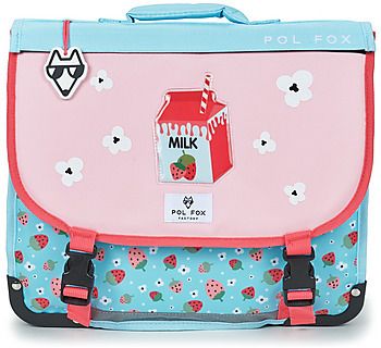 Školské tašky a aktovky Pol Fox  CARTABLE STRAWBERRY 38 CM