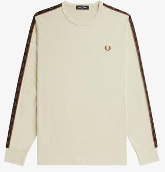 Svetre Fred Perry  TAPED LONG SLEEVE TEE