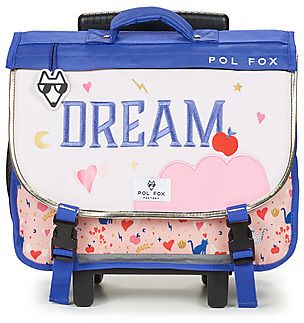 Školské tašky a aktovky Pol Fox  CARTABLE TROLLEY 38 CM A ROULETTES