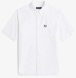 Košele s dlhým rukávom Fred Perry  OXFORD SHIRT