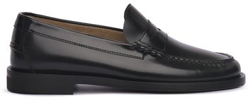Mokasíny Antica Cuoieria  SOLDINI GLOSS NERO