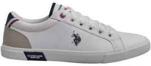 Nízke tenisky U.S Polo Assn.  BASTER0015YH2-WHI