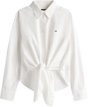 Košele a blúzky Tommy Hilfiger  TJW LS TIE FRONT SHI DW0DW20990