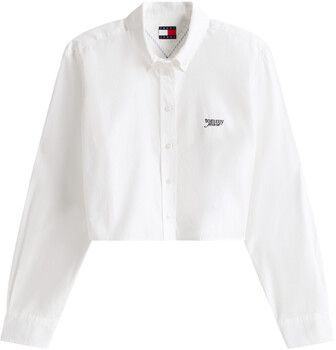 Košele a blúzky Tommy Hilfiger  TJW REG CROP STRIPE DW0DW21400