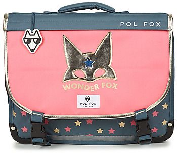 Školské tašky a aktovky Pol Fox  CARTABLE WONDER FOX GLITTER 38 CM