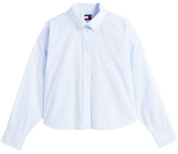 Košele a blúzky Tommy Hilfiger  TJW REG CROP STRIPE DW0DW21400