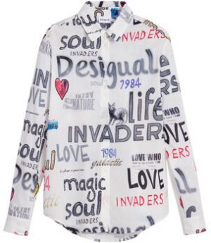 Blúzka Desigual  CAM_SOUL 25WWCW10