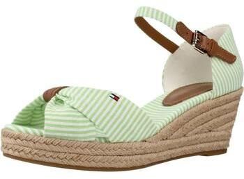 Sandále Tommy Hilfiger  HIGH WEDGE SEERSUCKER
