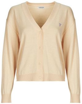 Vesty bez rukávov/Cardigany Guess  GJ LS VN MINI TRIANGLE CARDI