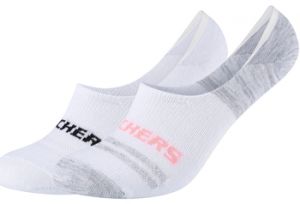 Športové ponožky Skechers  2PPK Mesh Ventilation Footies Socks