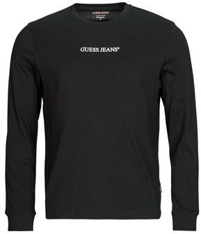 Tričká s dlhým rukávom Guess  GJ LS CN SLIM LOGO EMBRO TEE