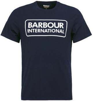 Tričká s krátkym rukávom Barbour  Essential Large Logo T-Shirt Navy