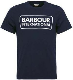 Tričká s krátkym rukávom Barbour  Essential Large Logo T-Shirt Navy