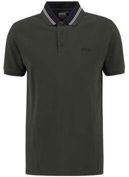Polokošele s krátkym rukávom Barbour  Bruce Tipped Polo Shirt Sage