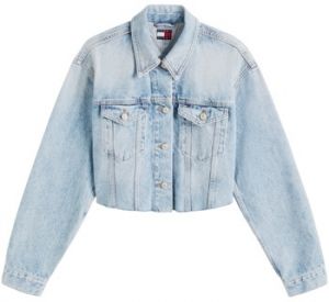 Džínsové bundy Tommy Hilfiger  CROPPD TRCKR JKT RWB DW0DW21063