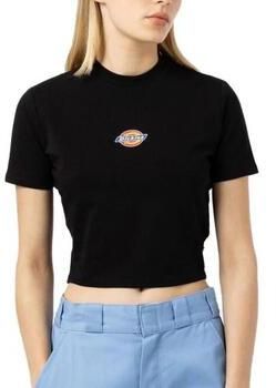 Tričká s krátkym rukávom Dickies  MAPLE VALLEY TEE BLACK