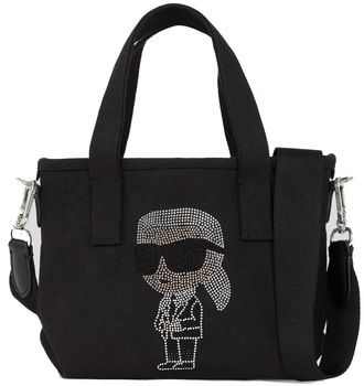 Veľká nákupná taška/Nákupná taška Karl Lagerfeld  IKON RHINESTONE SM SHOPPER