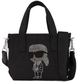 Veľká nákupná taška/Nákupná taška Karl Lagerfeld  IKON RHINESTONE SM SHOPPER