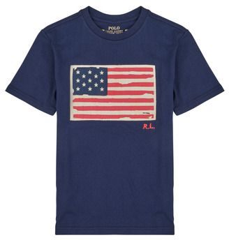 Tričká s krátkym rukávom Polo Ralph Lauren  SS FLAG TEE