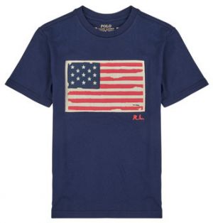 Tričká s krátkym rukávom Polo Ralph Lauren  SS FLAG TEE