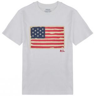 Tričká s krátkym rukávom Polo Ralph Lauren  SS FLAG TEE