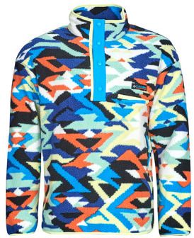 Flísové mikiny Columbia  HELVETIA II PRINTED HALF SNAP FLEECE