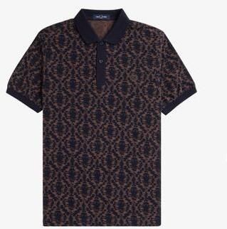 Polokošele s krátkym rukávom Fred Perry  REPEAT PRINT POLO SHIRT