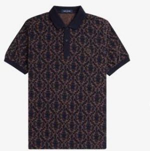 Polokošele s krátkym rukávom Fred Perry  REPEAT PRINT POLO SHIRT