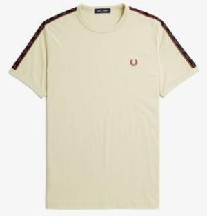 Tričká s krátkym rukávom Fred Perry  CONTRAST TAPE RINGER T-SHIR