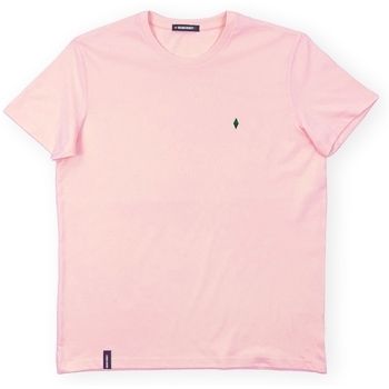 Tričká s krátkym rukávom Organic Monkey  T-Shirt Virtual Life - Pink