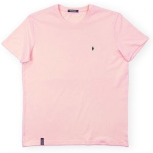 Tričká s krátkym rukávom Organic Monkey  T-Shirt Virtual Life - Pink