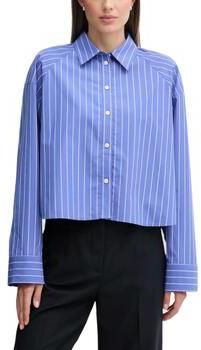 Košele a blúzky Calvin Klein Jeans  YD STRIPE BOXY CROPP LV047C118G