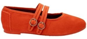 Balerínky/Babies Paez  Mary Jane Double Strap W - Velvet Orange