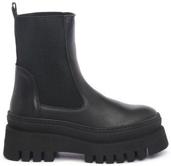 Polokozačky Steve Madden  BLK CASSANDRA