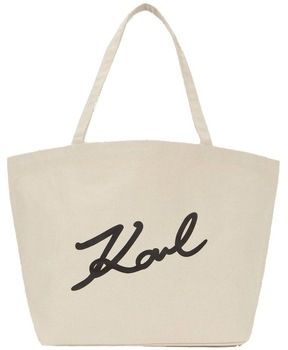 Veľká nákupná taška/Nákupná taška Karl Lagerfeld  A3W50108 K SIGNATURE EMB CANVAS SHO