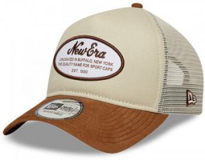 Šiltovky New-Era  Oval patch suede trucker newera