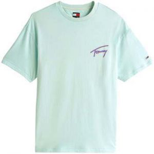 Tričká s krátkym rukávom Tommy Jeans  Faded Graphic Relaxed T-Shirt Spring Mint