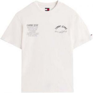 Tričká s krátkym rukávom Tommy Jeans  Graphic Boroughs T-Shirt Ecru