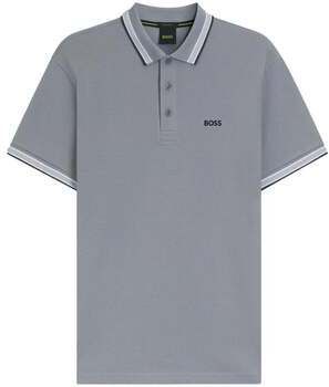 Polokošele s krátkym rukávom BOSS  Paddy Piqué Polo Shirt Grey
