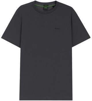Tričká s krátkym rukávom BOSS  Crew Neck Tee T-Shirt Dark Grey
