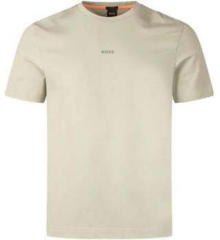 Tričká s krátkym rukávom BOSS  Relaxed Fit TChup T-Shirt Open Green