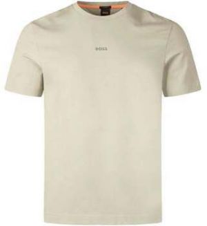 Tričká s krátkym rukávom BOSS  Relaxed Fit TChup T-Shirt Open Green