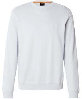 Mikiny BOSS  Reg Fit Westart Sweatshirt Light Pastel Grey