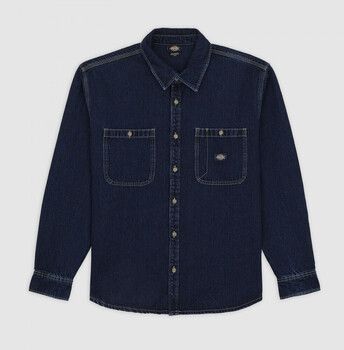 Košele s dlhým rukávom Dickies  Mechanic denim shirt ls