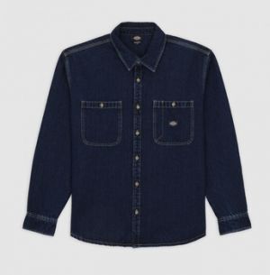 Košele s dlhým rukávom Dickies  Mechanic denim shirt ls