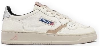 Nízke tenisky Autry  Medalist Low Leather W - White/Silver/Pink