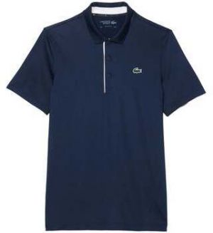Polokošele s krátkym rukávom Lacoste  Regular Fit Ultra Dry UV Protect Polo Shirt Navy