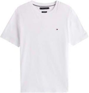 Tričká s krátkym rukávom Tommy Hilfiger  Interlock Knit T-Shirt White