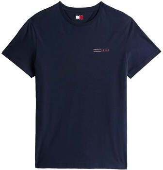 Tričká s krátkym rukávom Tommy Jeans  Cotton Basic T-Shirt Navy